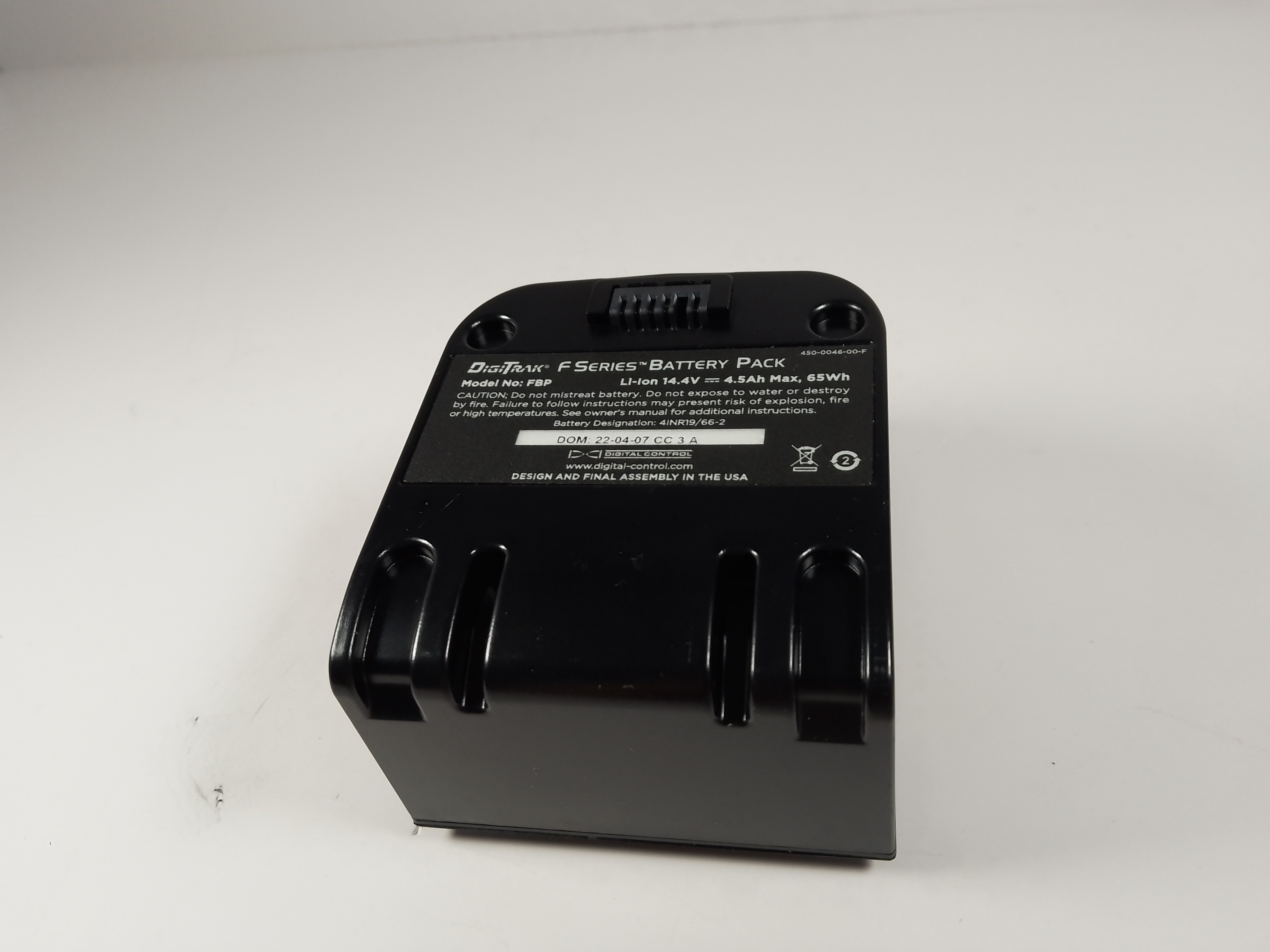 F Series battery pack for DCI