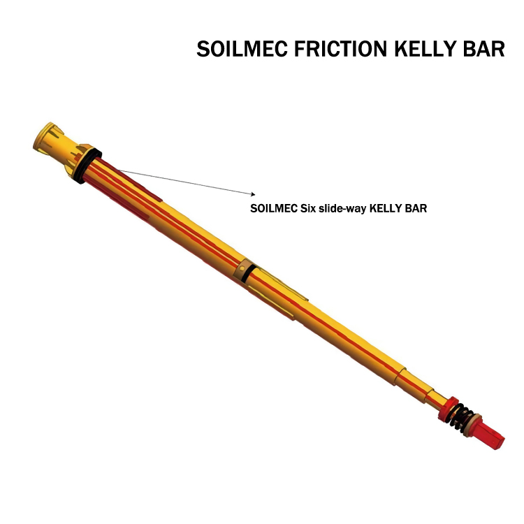 SOILMEC FRICTION KELLY BAR