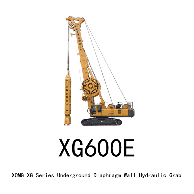 XCMG XG600E XG Series Underground Diaphragm Wall Hydraulic Grab
