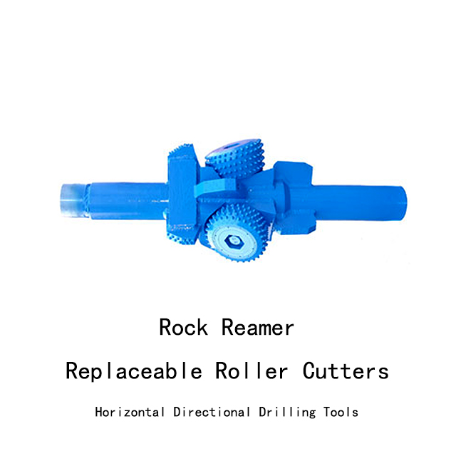 Rock Reamer with Replaceable Roller Cutters