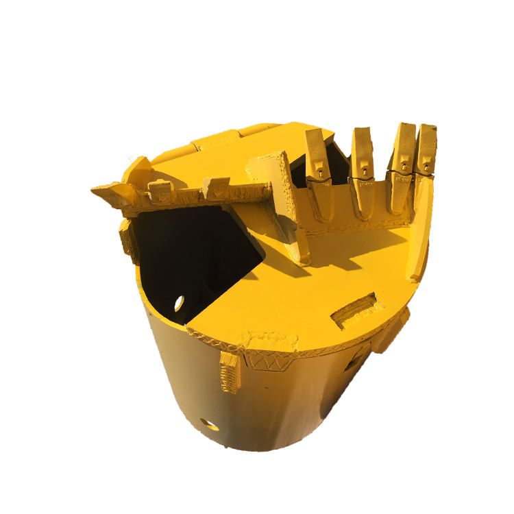 PLUTO Drilling bucket with clay drilling tooth for Rotary Drilling Rig XCMG