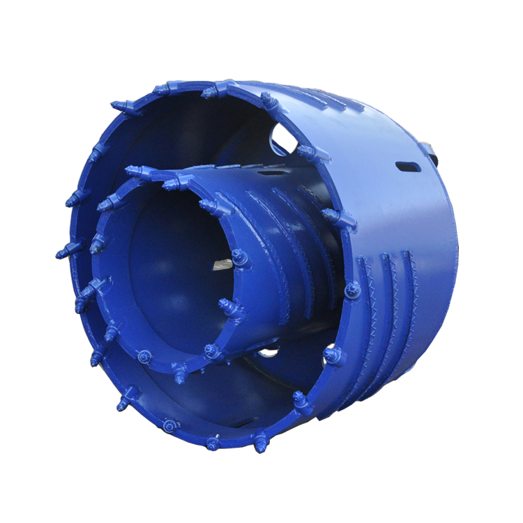 PLUTO Core Barrel with Double Shell Drilling Bucket for Rotary Drilling Rig XCMG